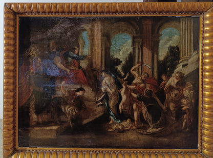 Bottega di Charles Antoine Coypel(1694-1752) - Giudizio di Salomone