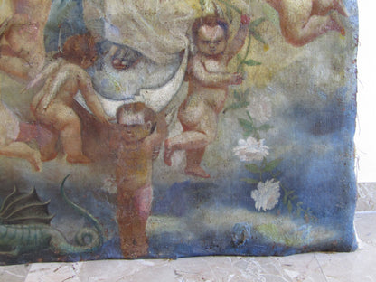 Scuola di fine XVI secolo- Madonna col Bambino